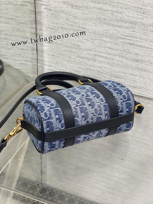 Dior专柜新款迪奥高仿原单Groove16手袋迷你波士顿手提袋 djfk1735
